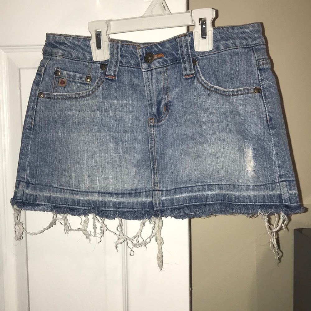 Denim skirt